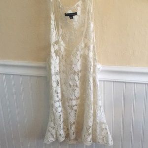 Lace Swimsuit Cover Up